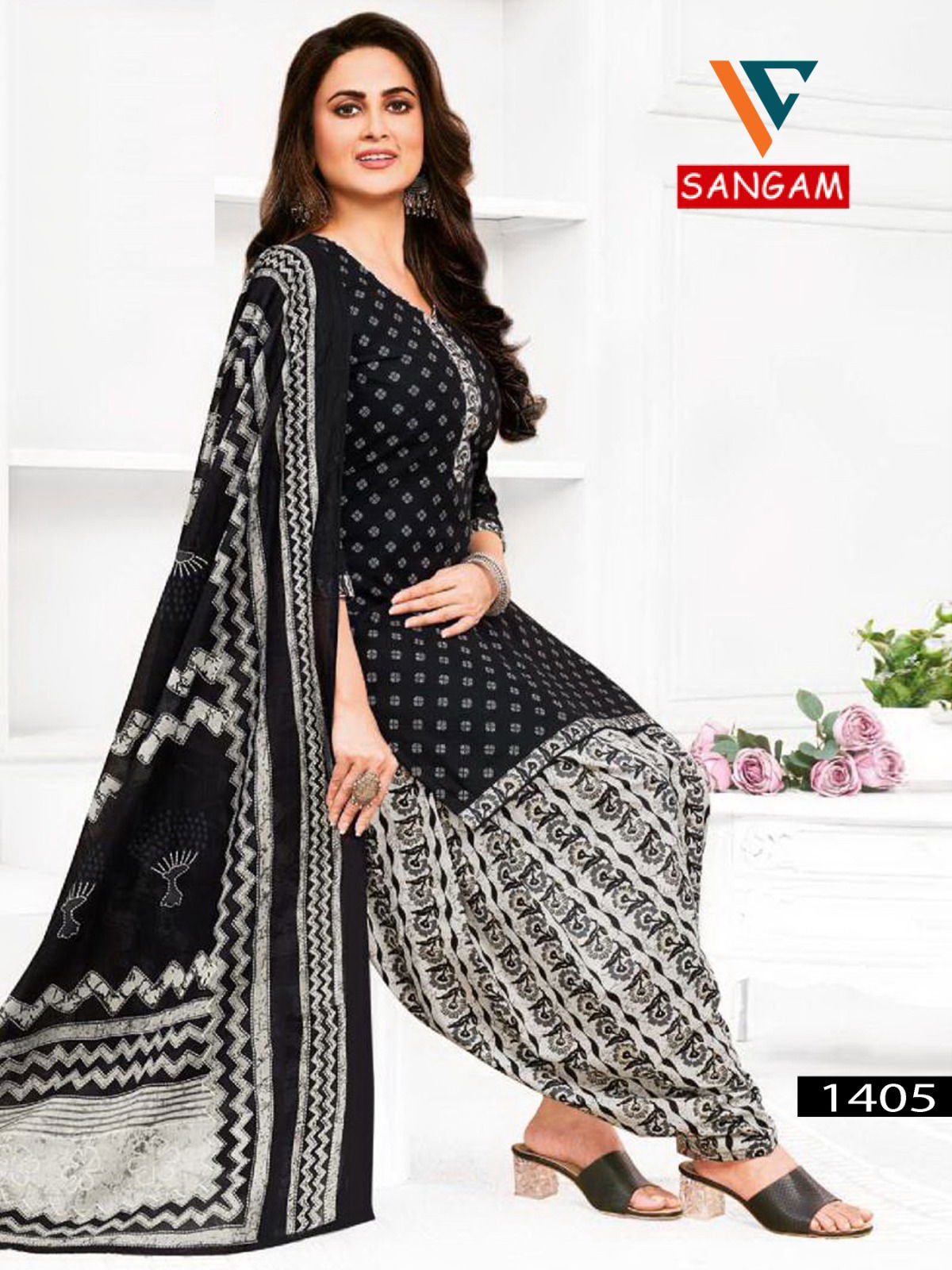 Sangam Vol 14 By Vandana Daily Wear Cotton Dress Material Wholesale Price In Surat
 